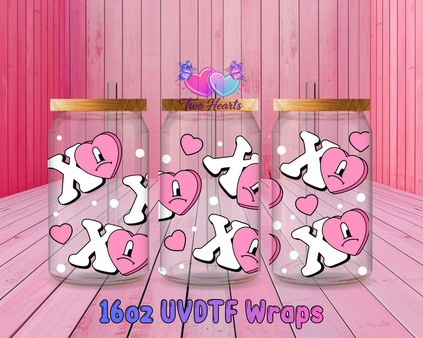 #307 Love UVDTF Cup Wrap