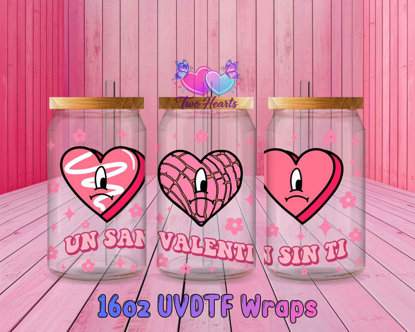 #309 Love UVDTF Cup Wrap