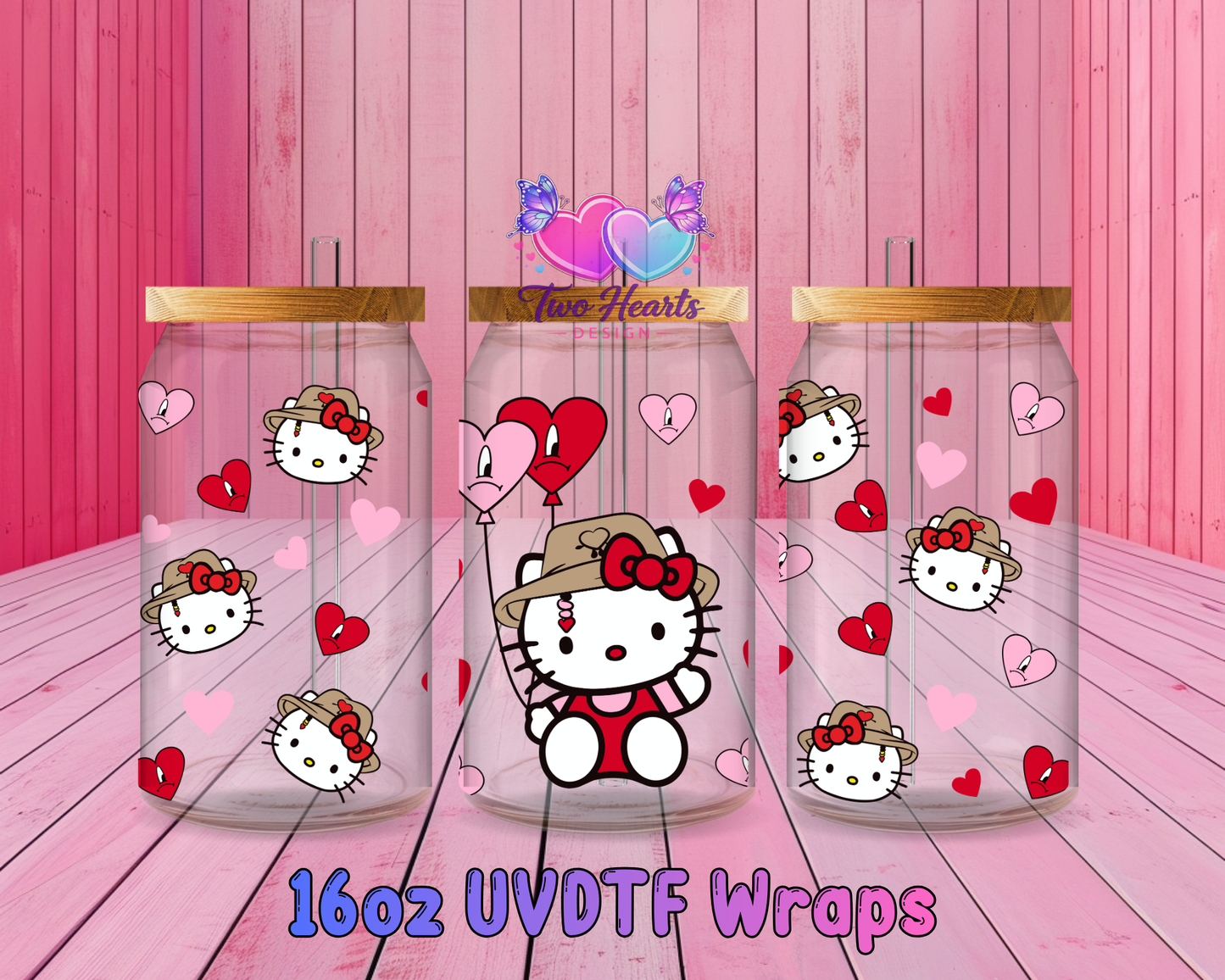 #311 Love UVDTF Cup Wrap