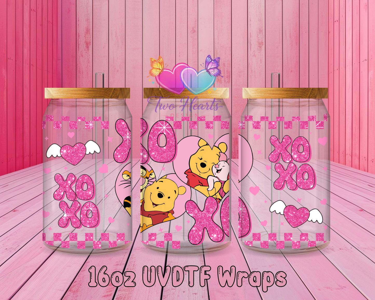 #281 Love UVDTF Cup Wrap