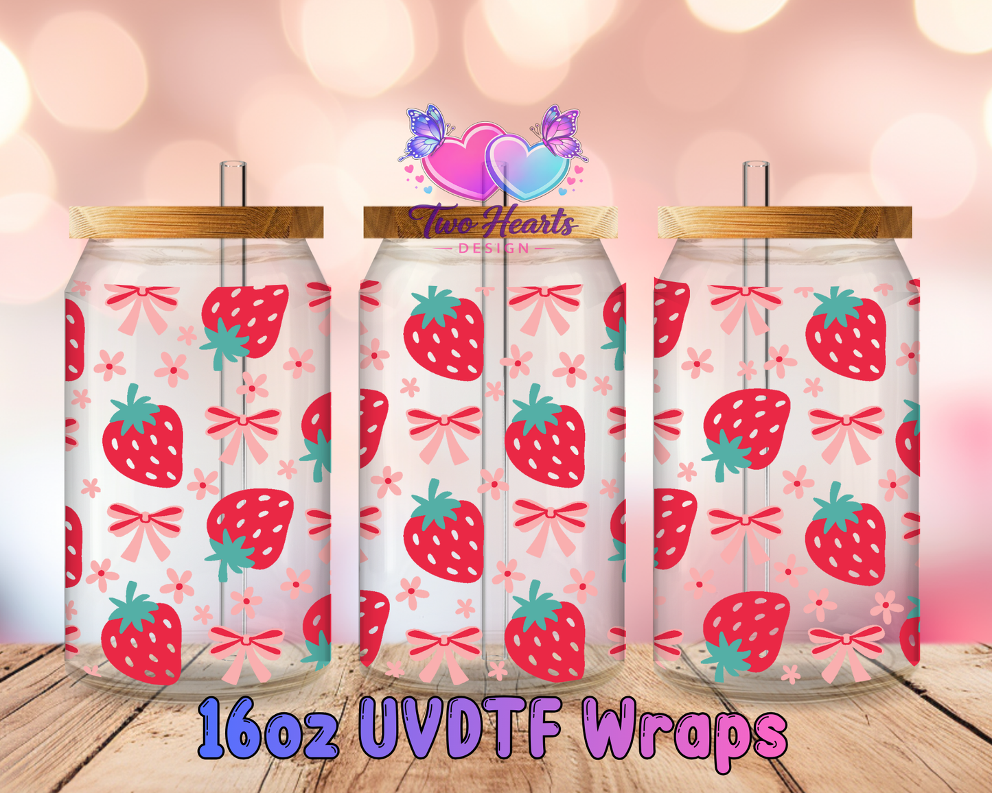 #318 Love UVDTF Cup Wrap