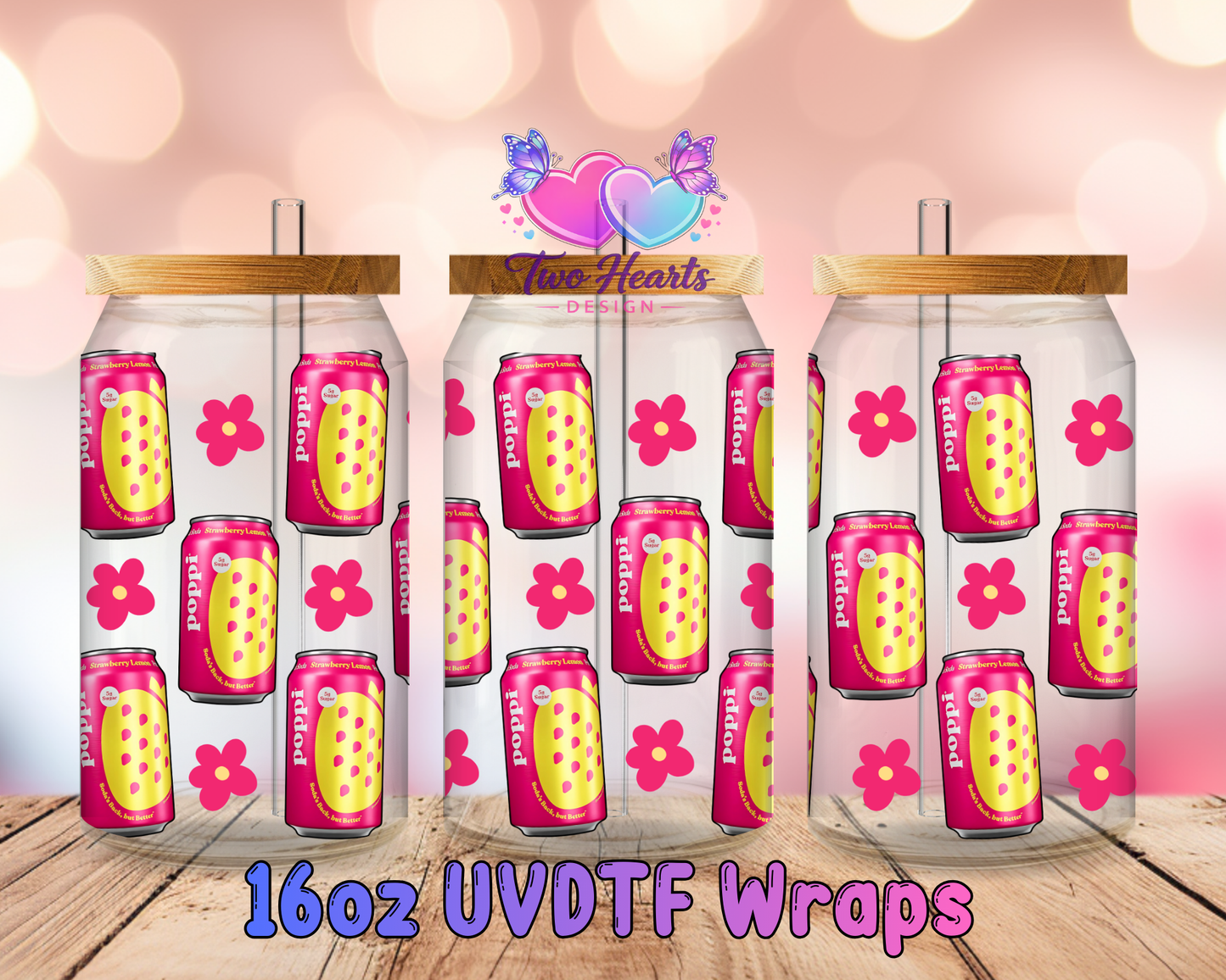 #350 Drinks UVDTF Cup Wrap