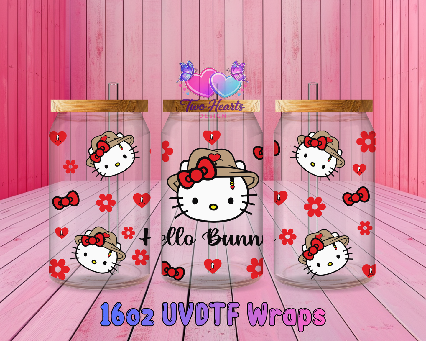 #300 Love UVDTF Cup Wrap