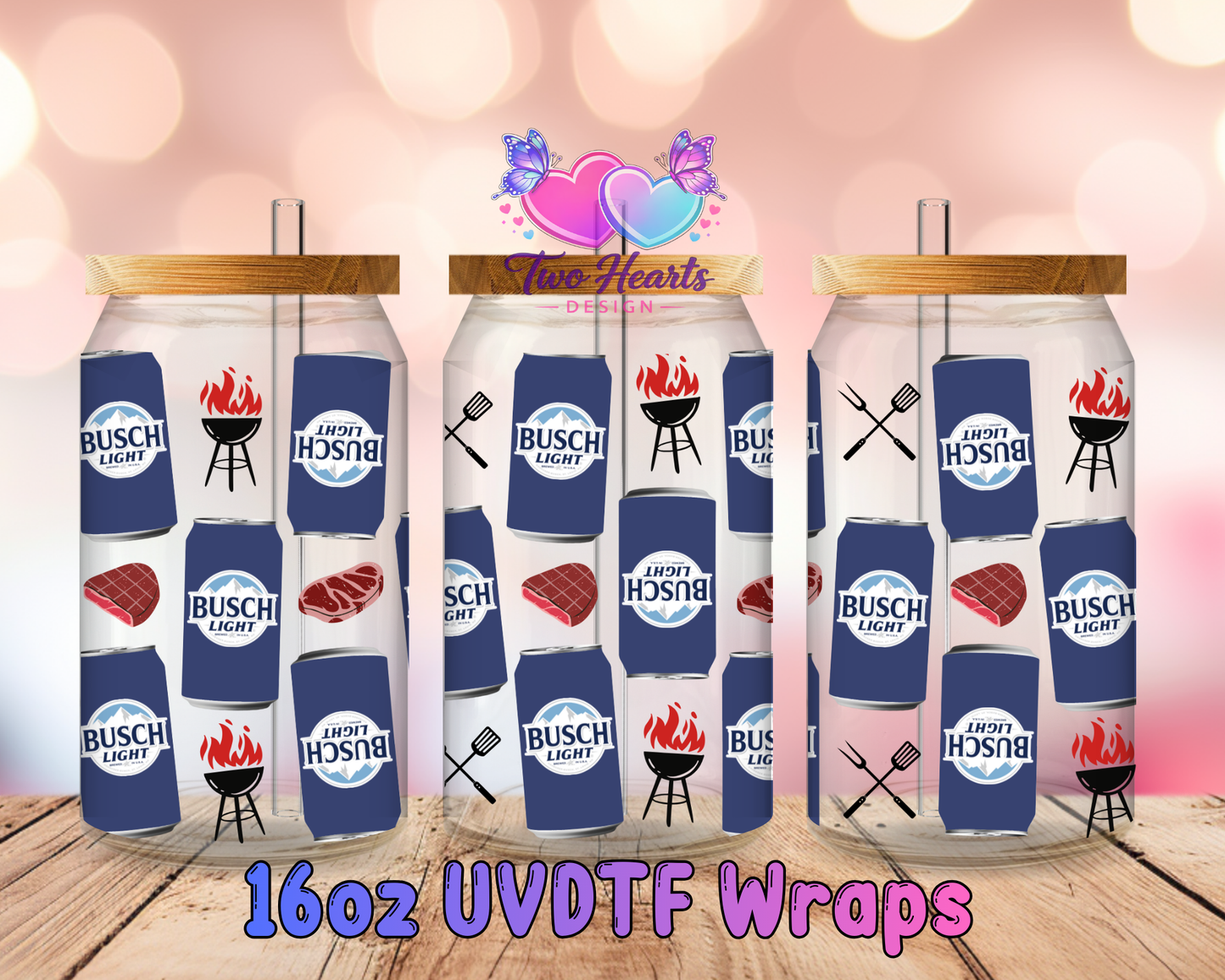 #354 Drinks UVDTF Cup Wrap