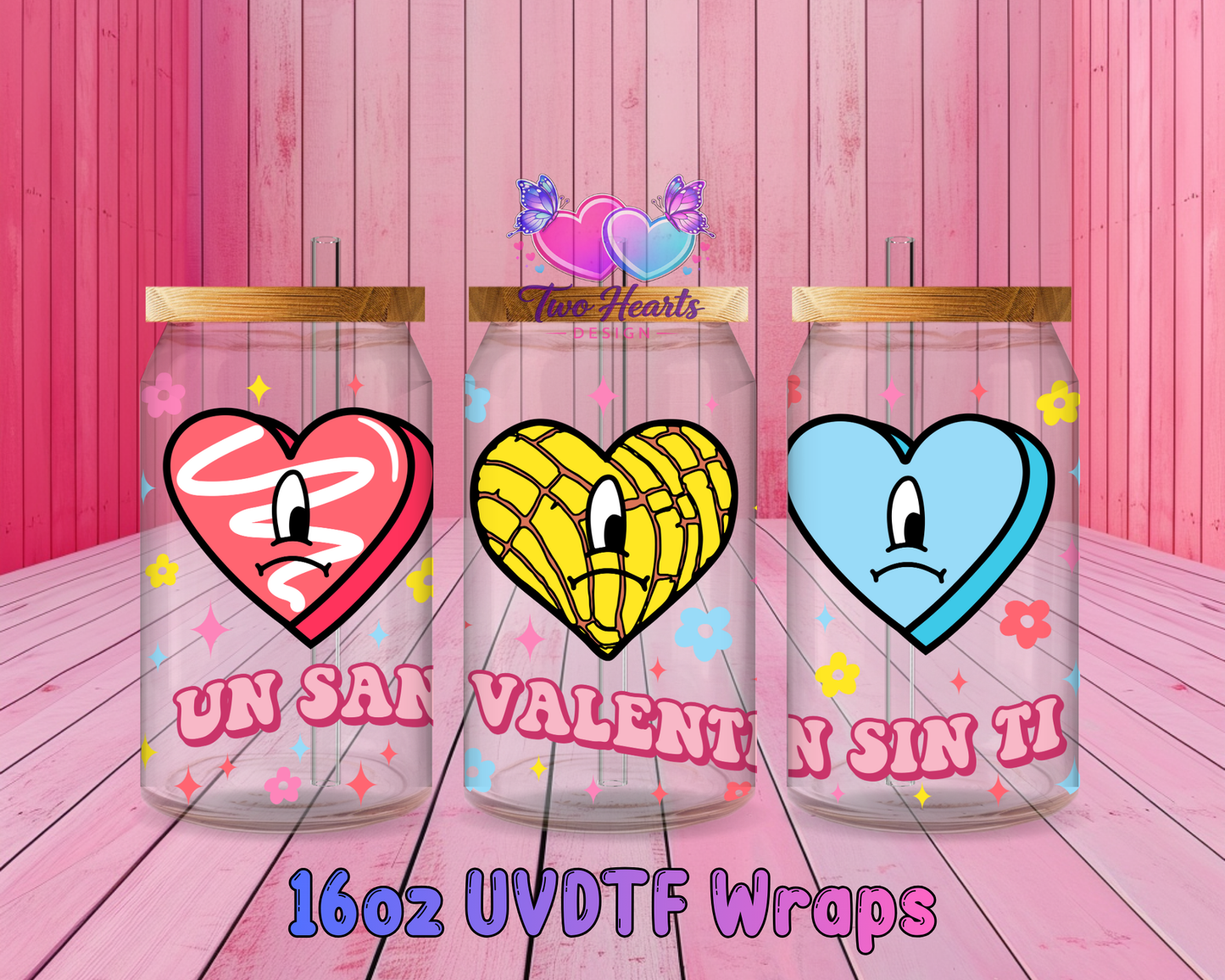 #304 Love UVDTF Cup Wrap