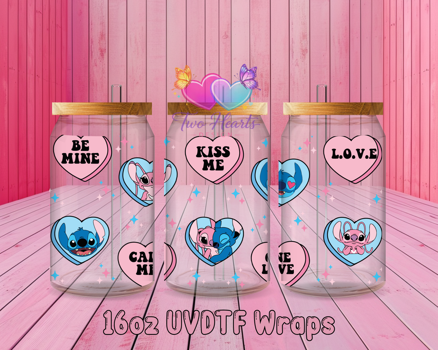 #294 Love UVDTF Cup Wrap