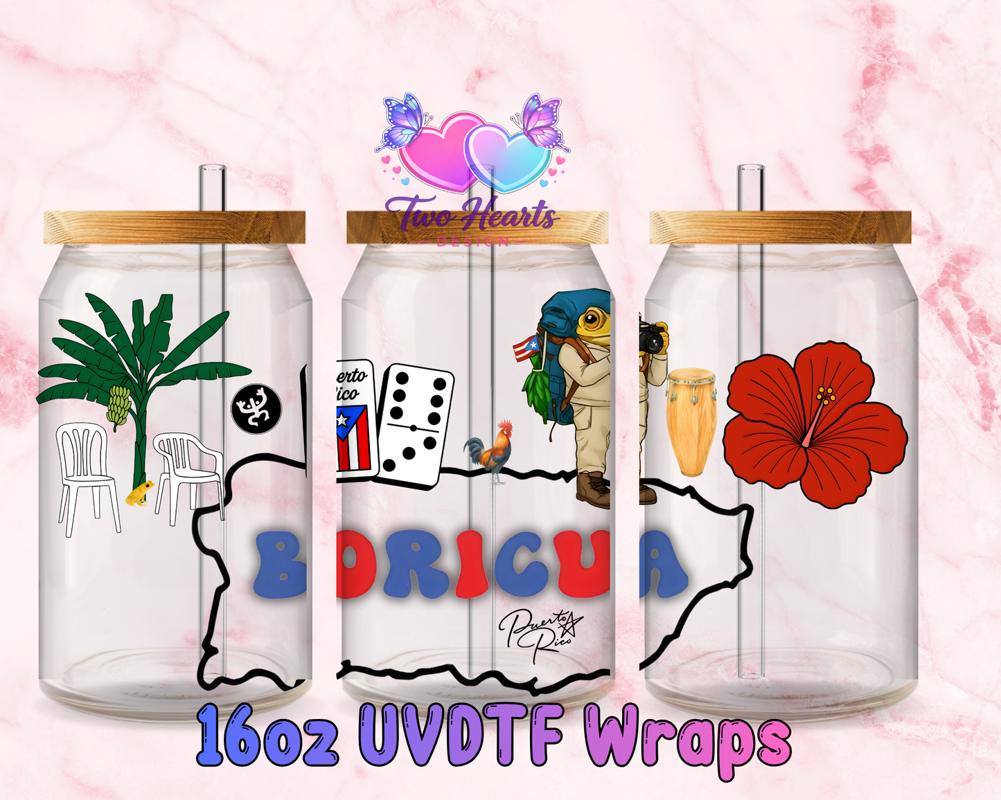 PR-523 UVDTF Cup Wrap