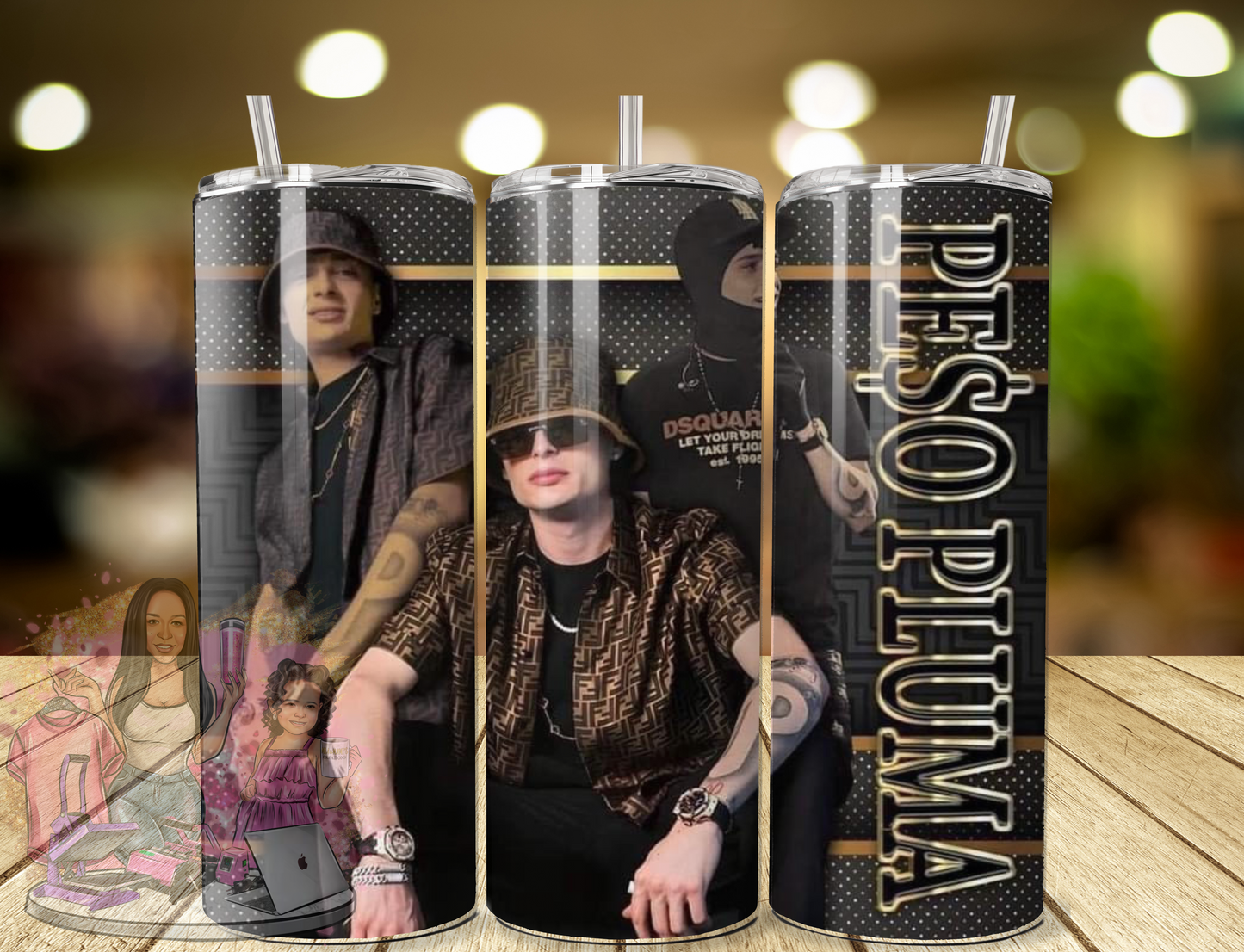 Peso Pluma 20ozTumbler