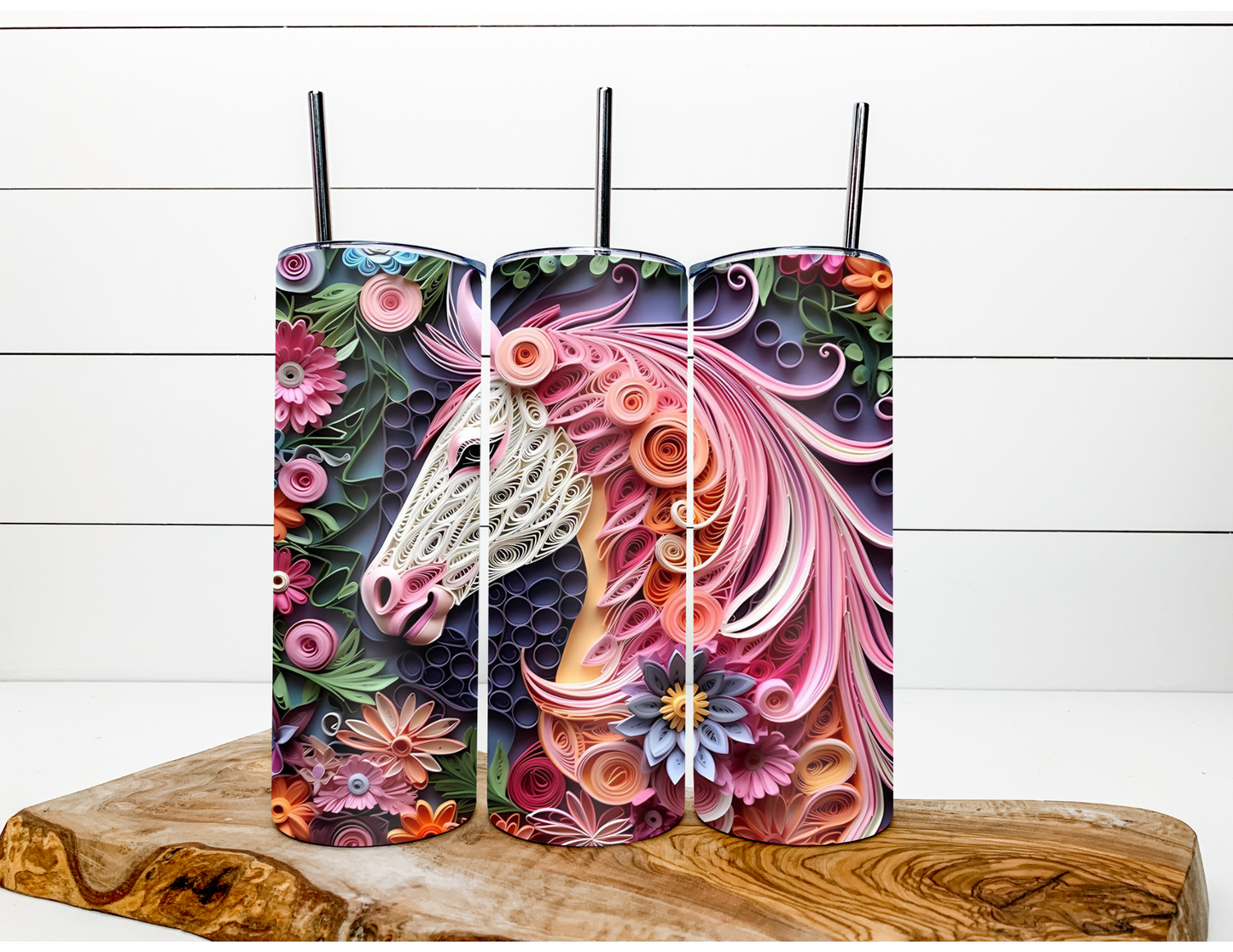 Enchanted Horse 3D Tumbler