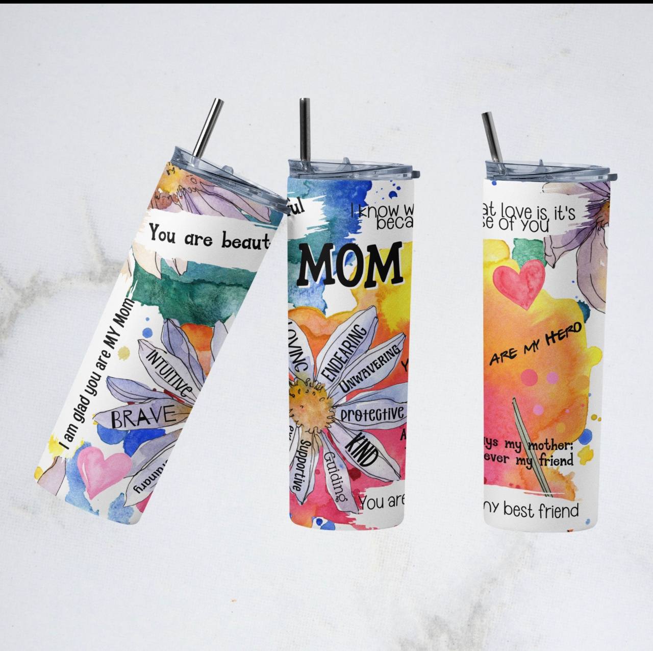 MOM Sunflower Tumbler