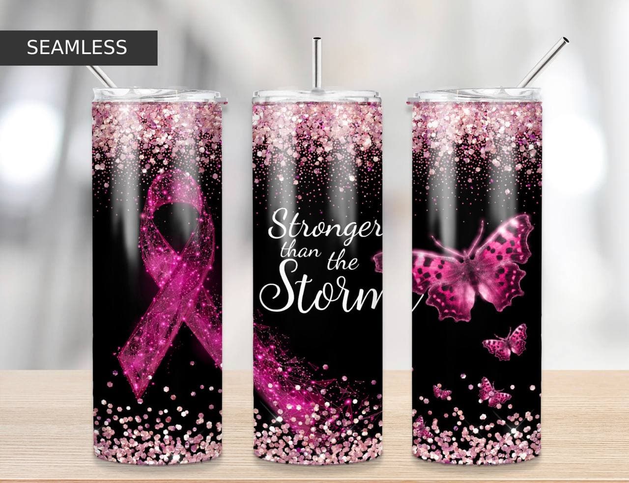 Breast Cancer Awareness Tumbler