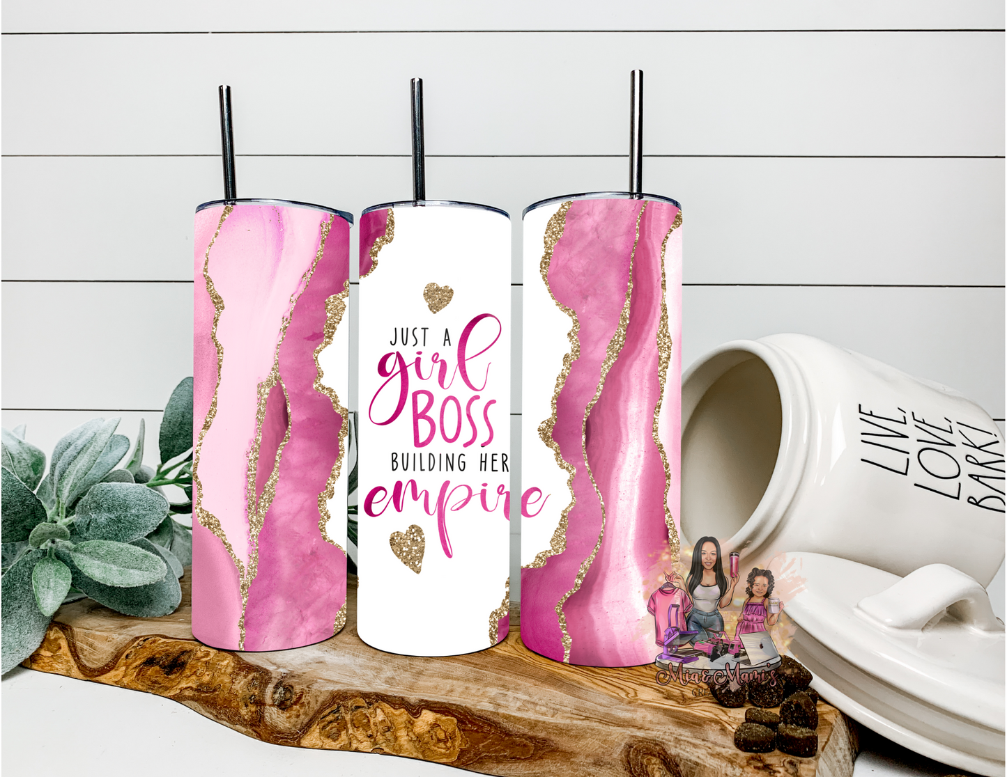 Girl Boss 20oz Skinny Tumbler