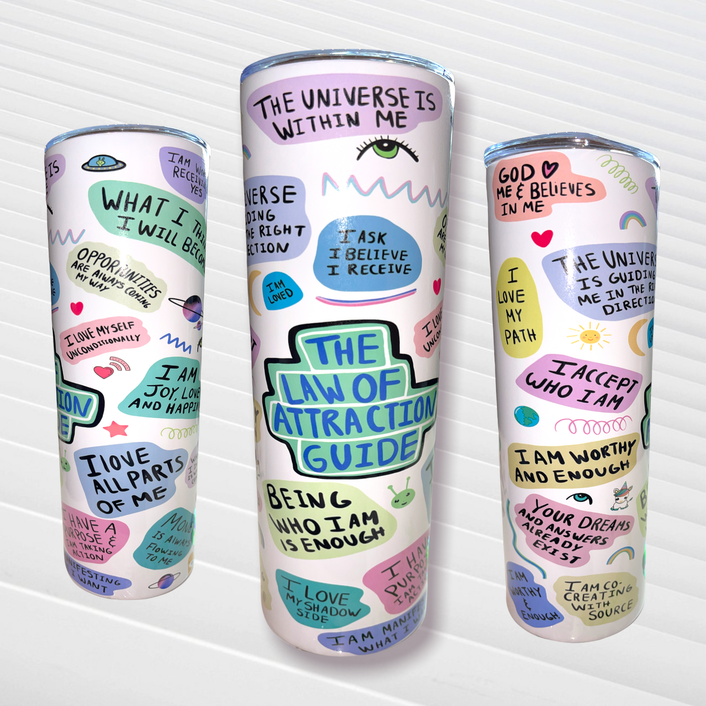 Law of Attraction Tumblers