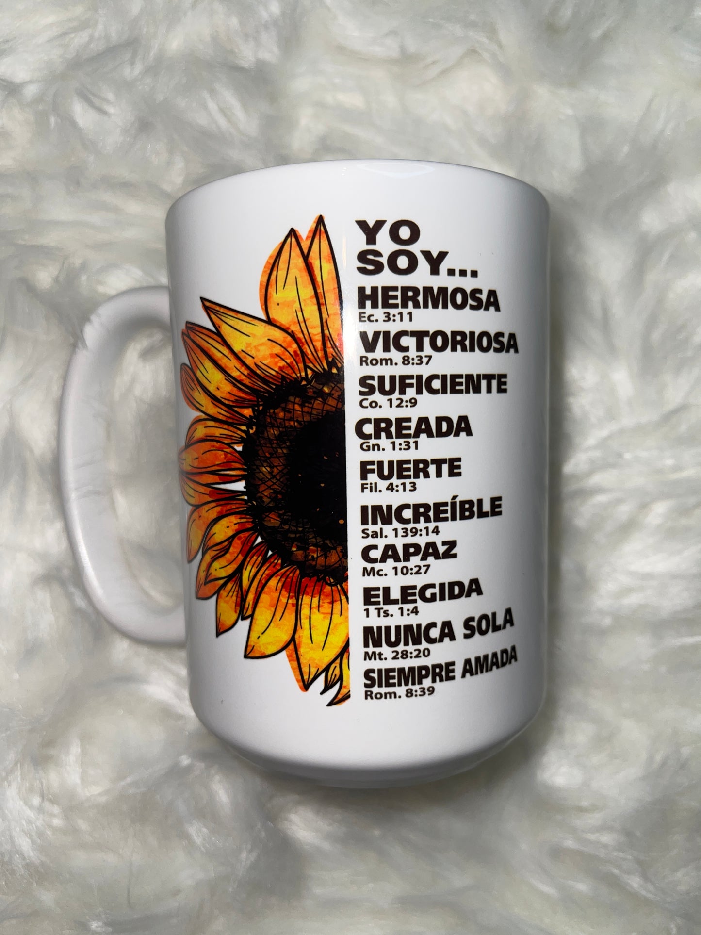 Sunflower Affirmation 15oz Mug