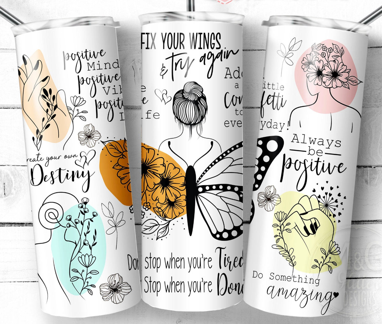 Fix your wings Tumbler