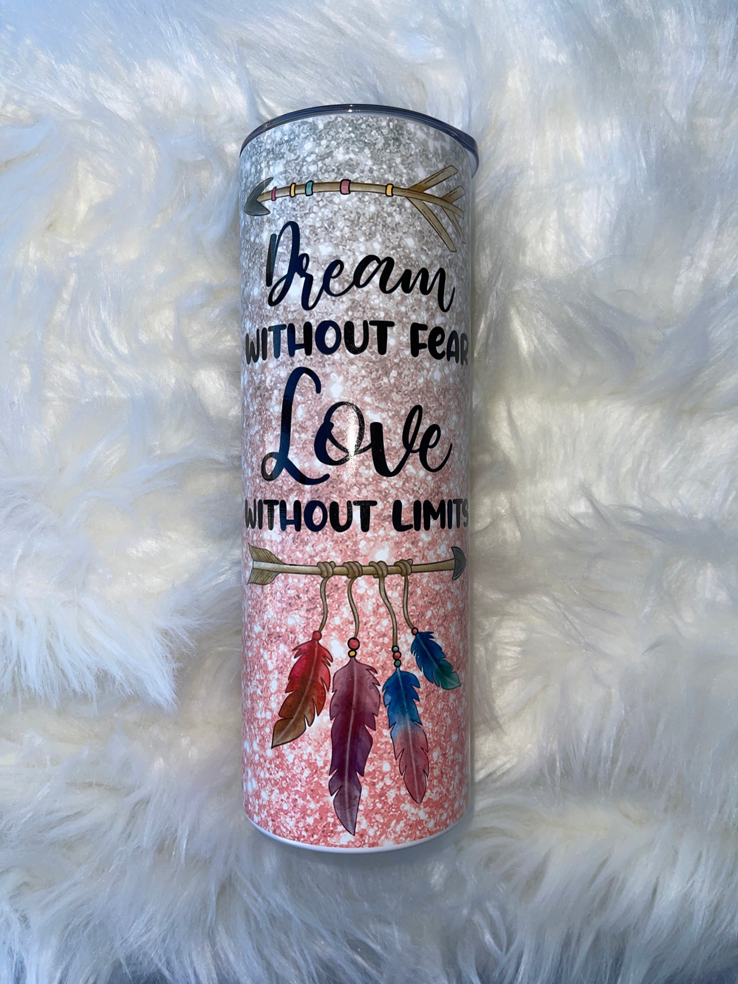 Dream Catcher no fear Tumbler