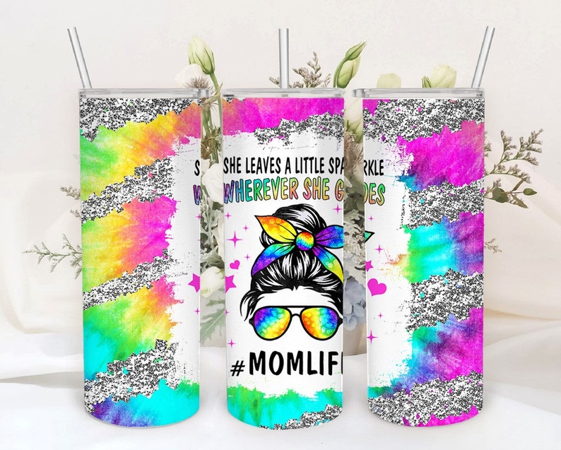 She leaves a little spark mom life