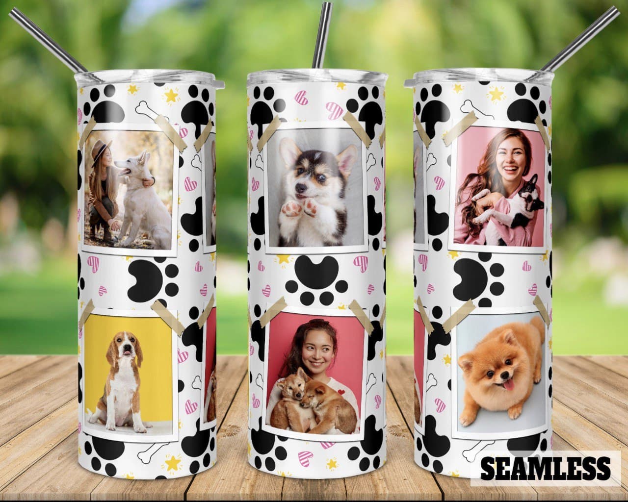 Man Best Friend- 20oz Skinny Tumbler
