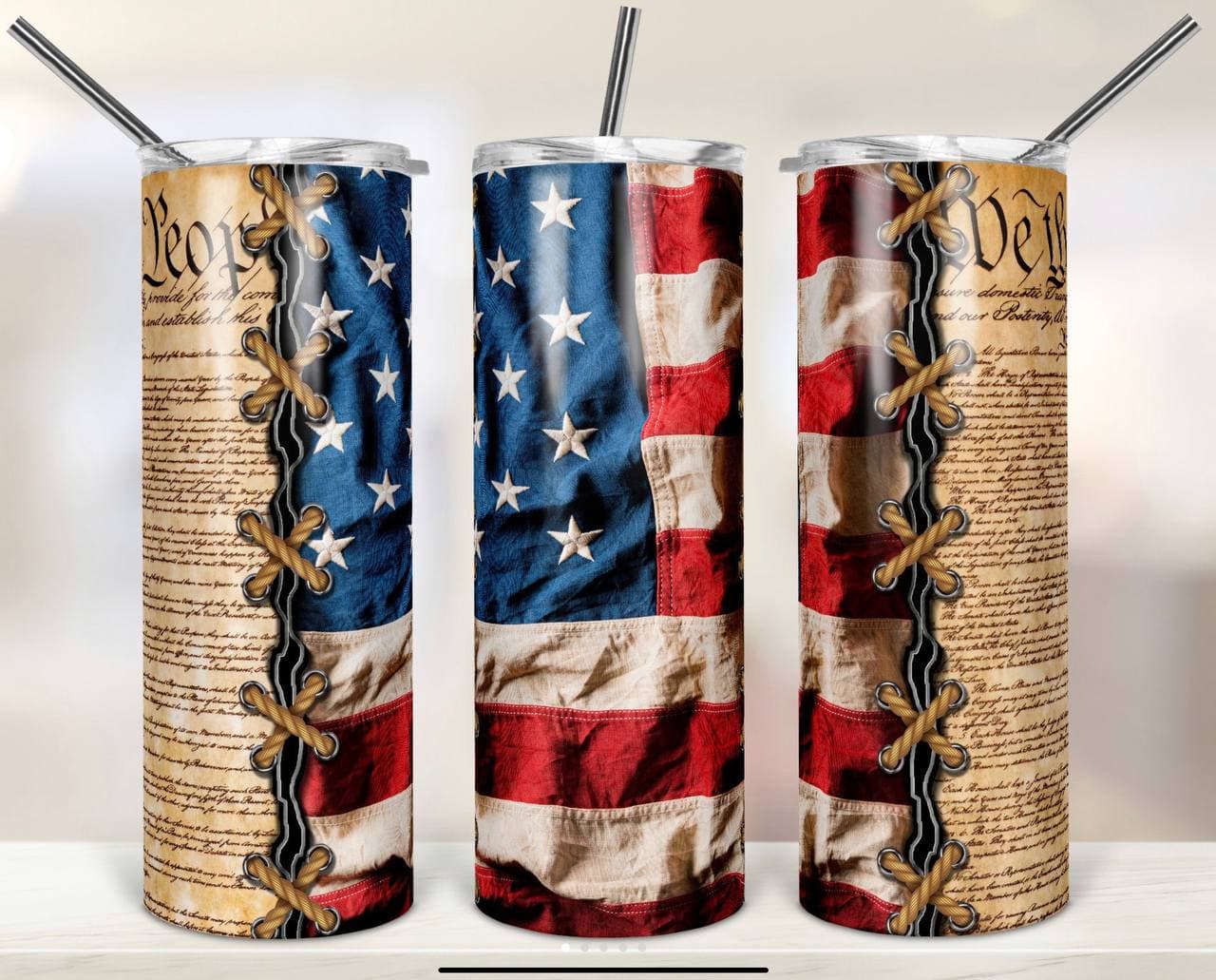 Front Line Heroes 20oz skinny Tumblers