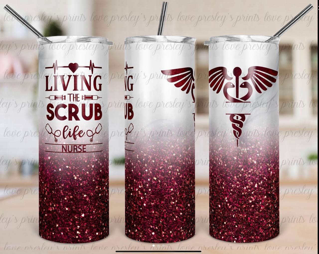 Nurses- 20oz Skinny Tumblers