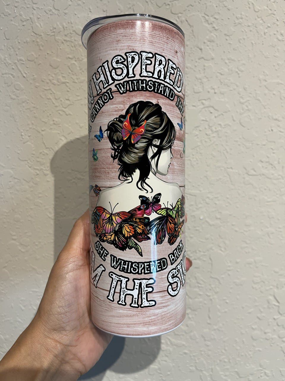 I Am The Storm 20oz skinny Tumbler