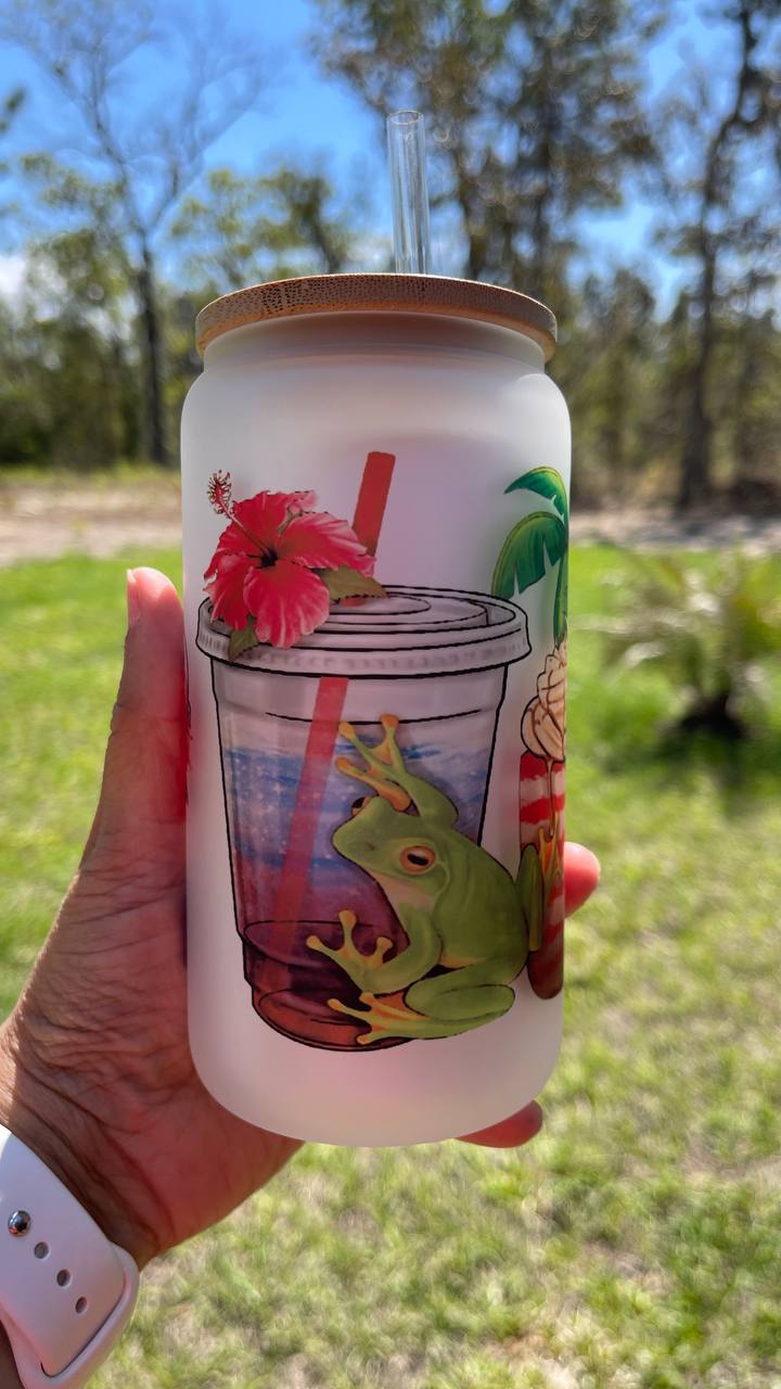 ISLA BELLA PUERTO RICO Glass Libby