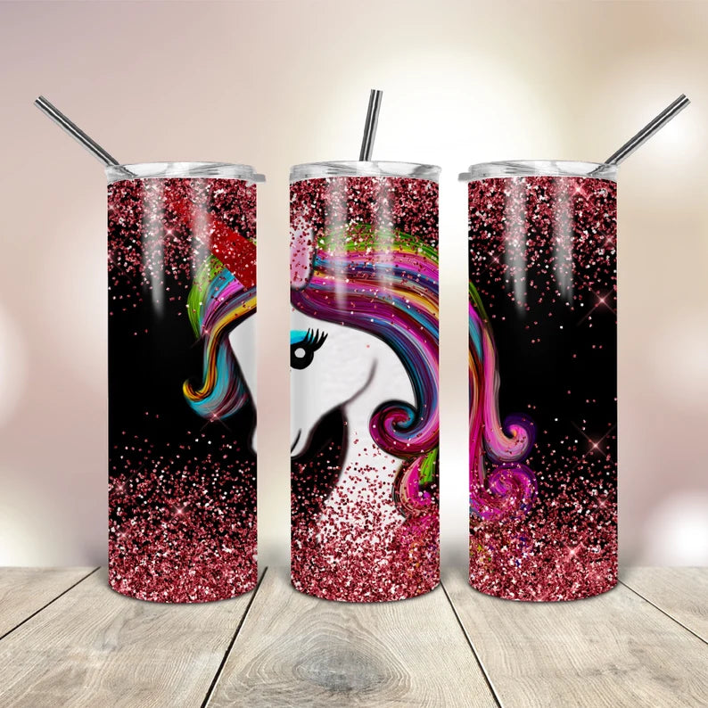 Beautiful Unicorn 20oz Tumbler