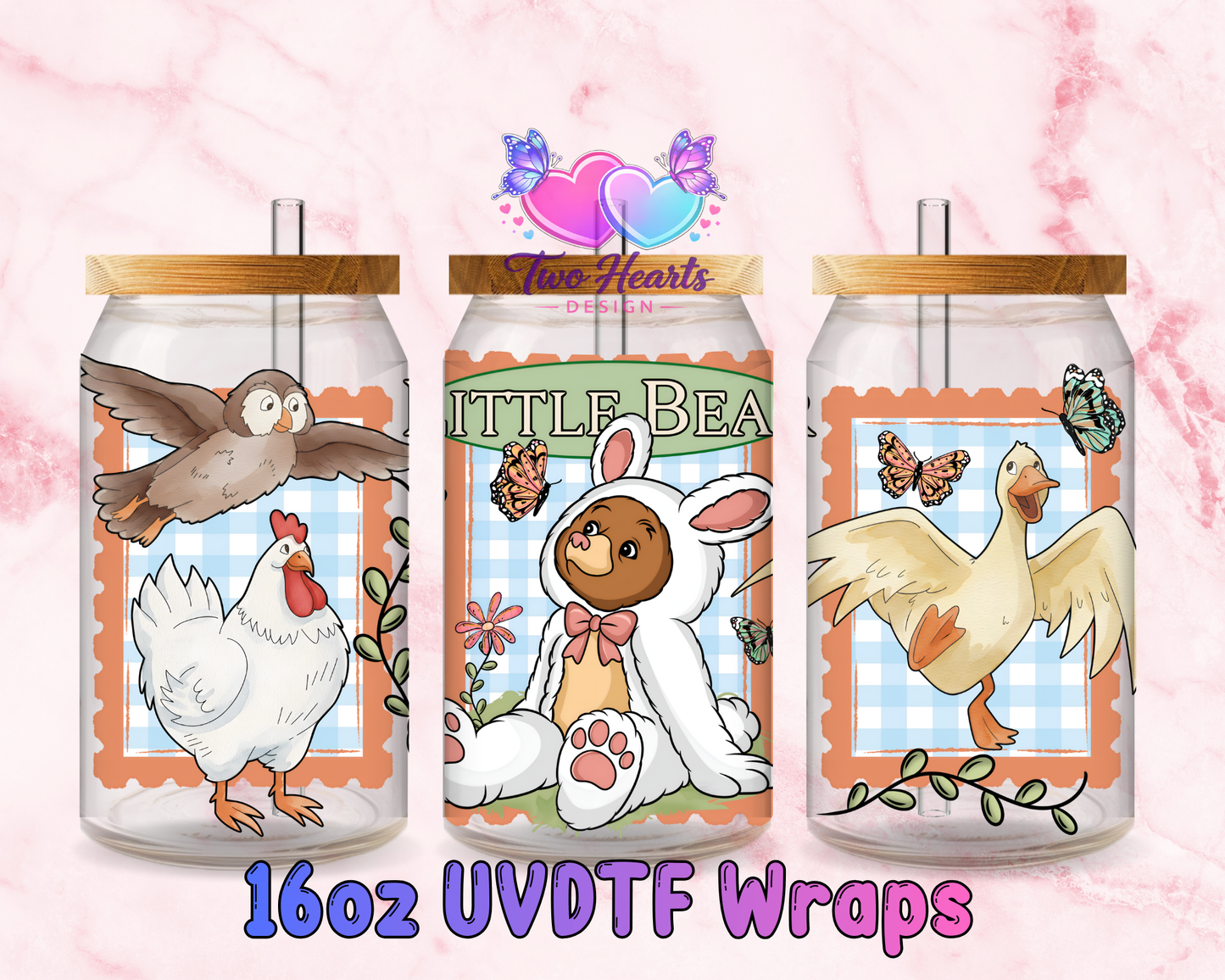 #580 UVDTF Cup Wrap Kids