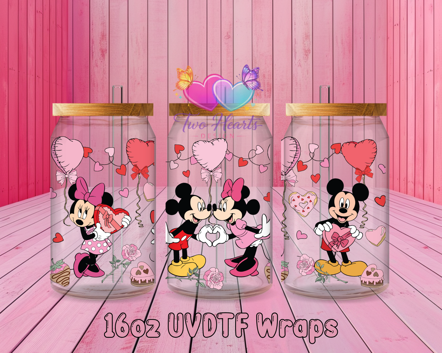 #279 Love UVDTF Cup Wrap