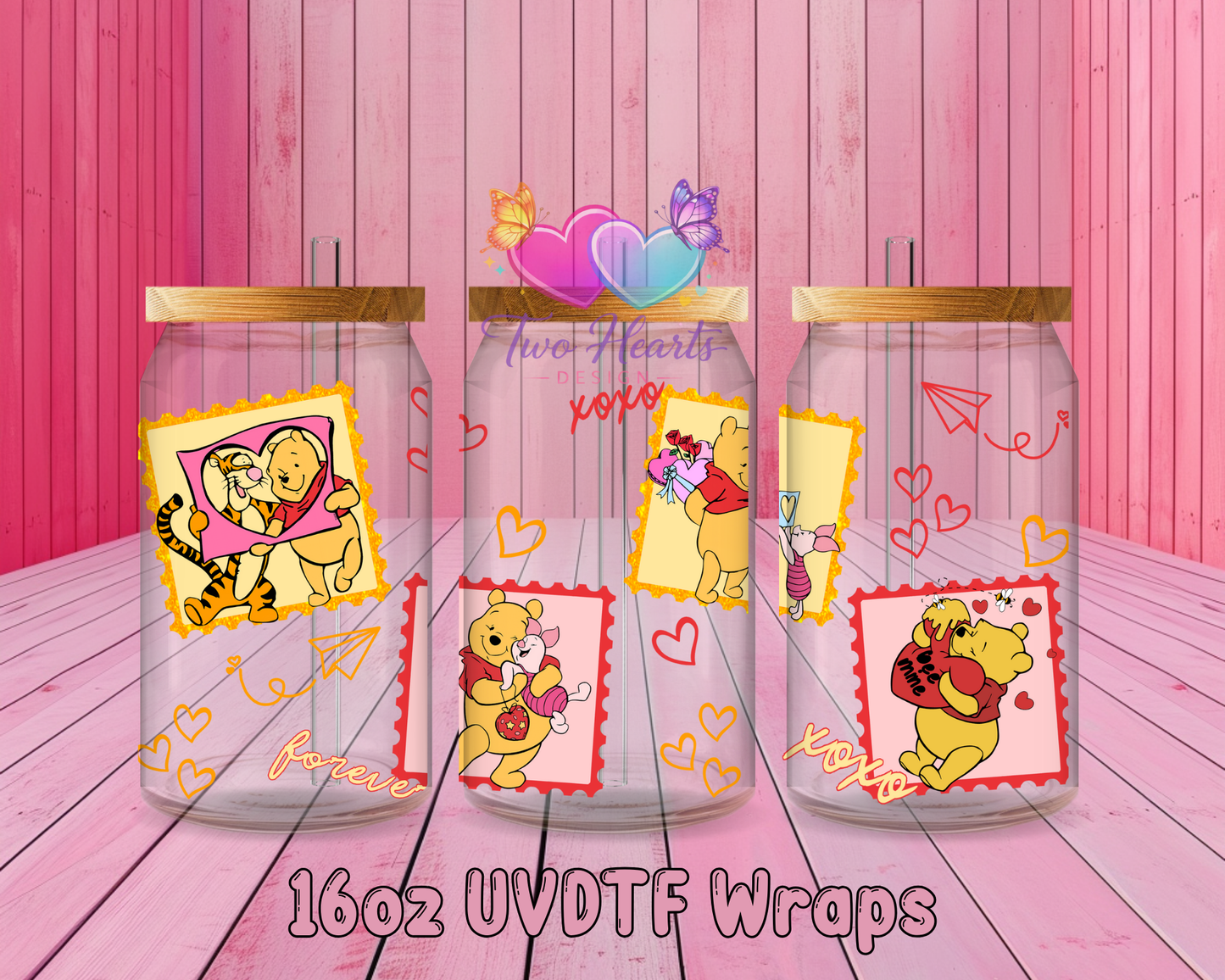 #282 Love UVDTF Cup Wrap