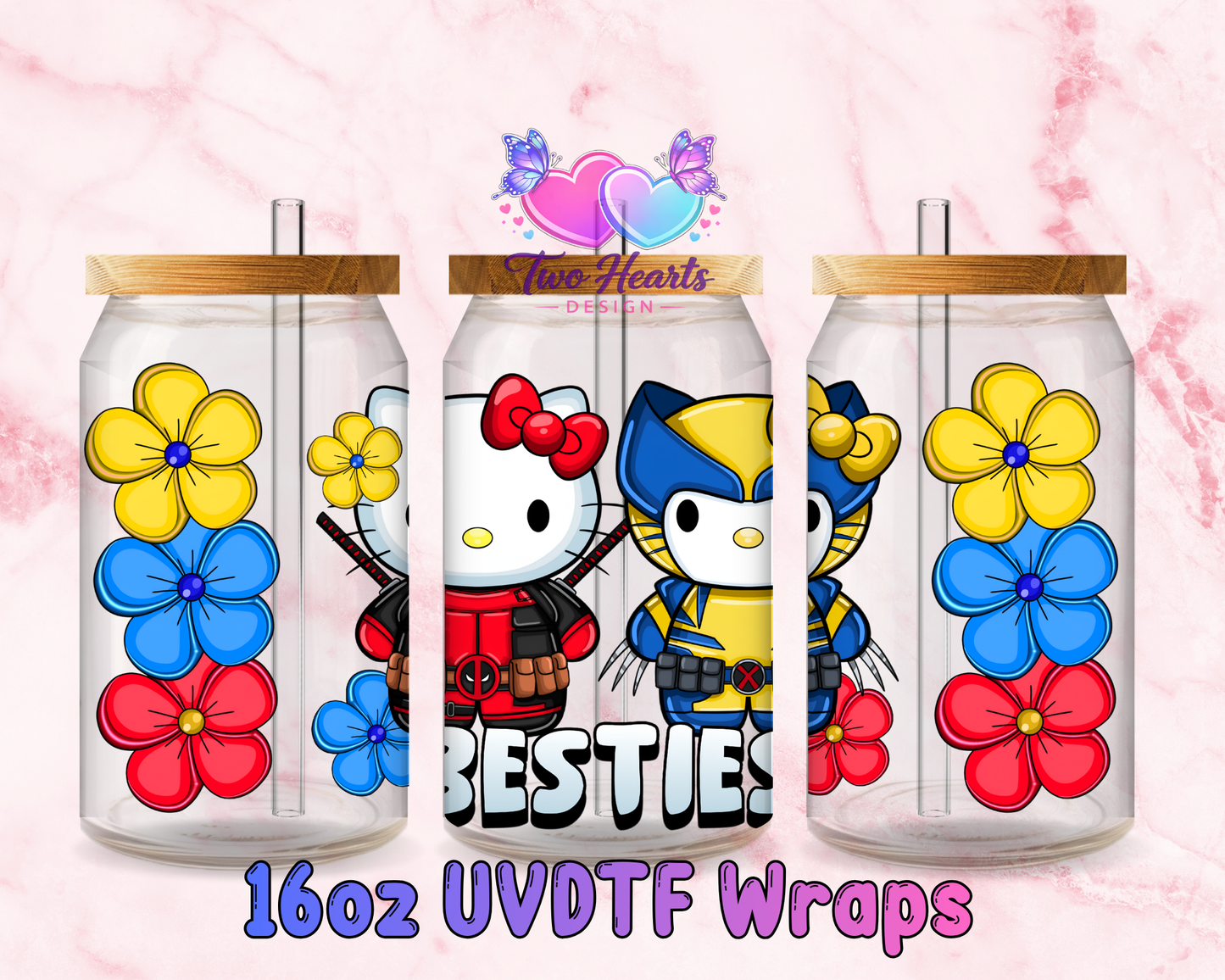 #568 UVDTF Cup Wrap Kids