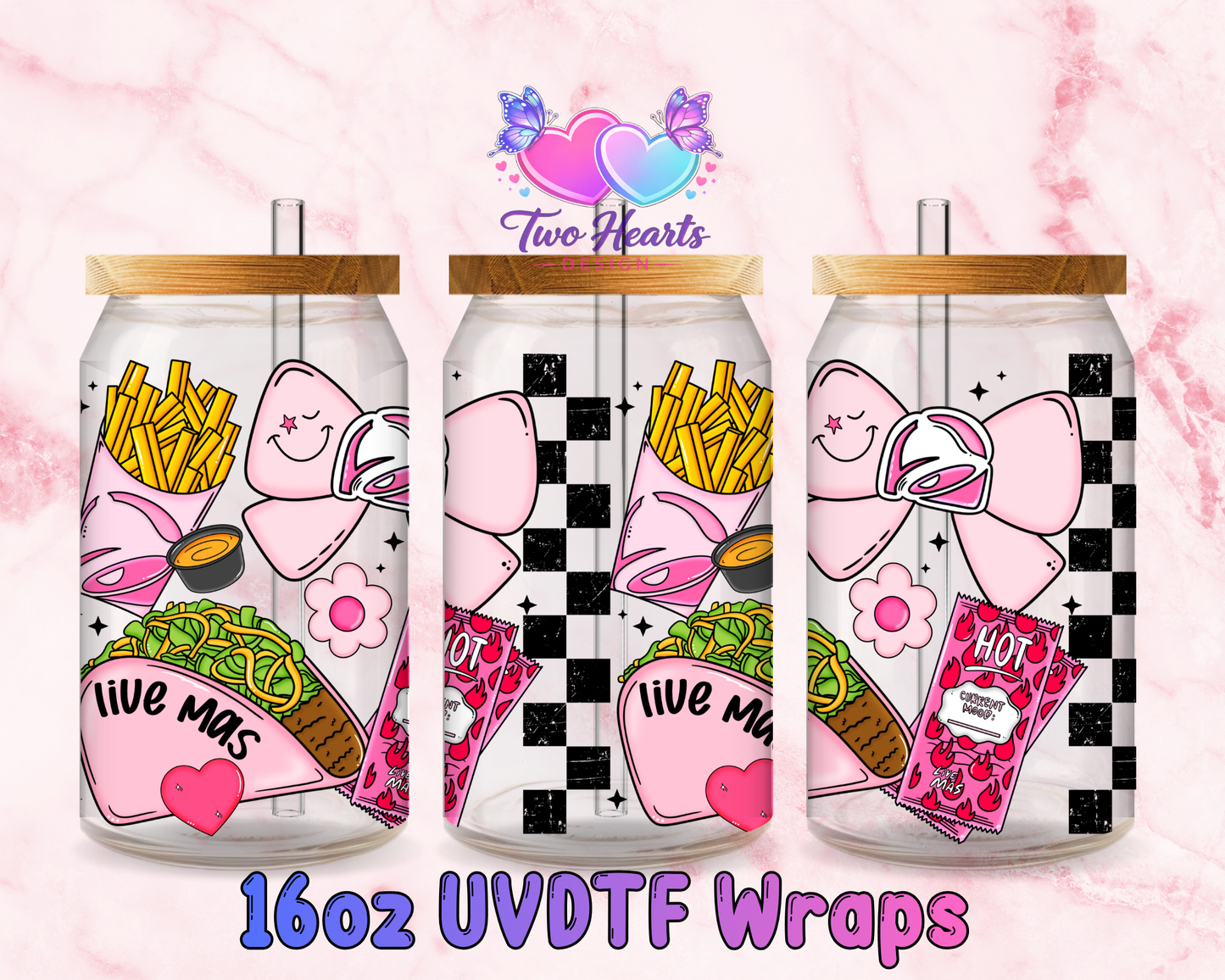 #555 UVDTF Cup Wrap Kids
