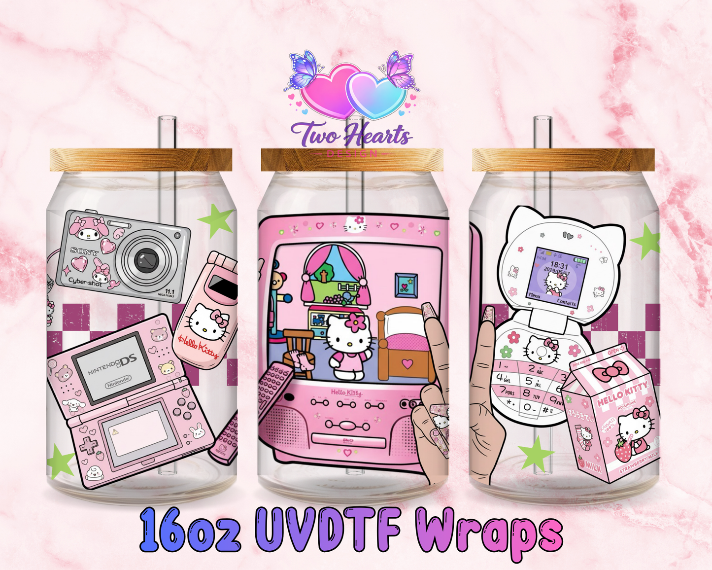 #552 UVDTF Cup Wrap Kids