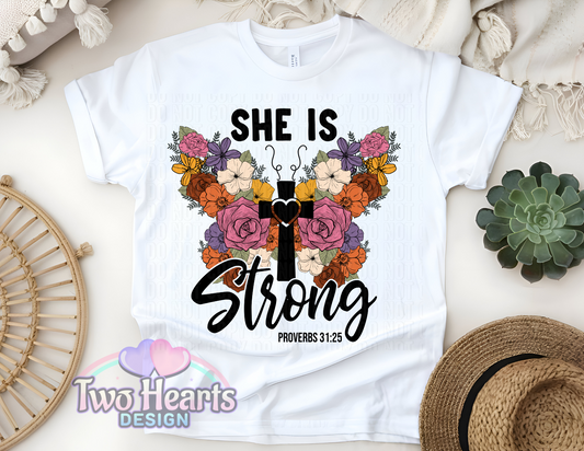 She is Strong T-Shirt/Crewneck