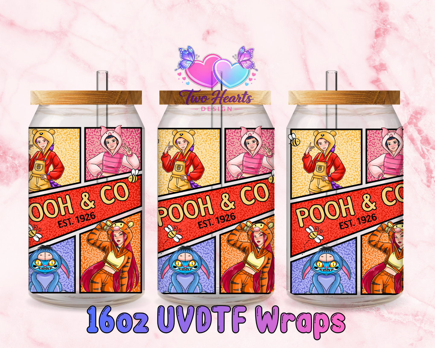 #538 UVDTF Cup Wrap Kids