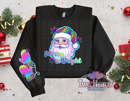 Santa Glow T-Shirt/Crewneck