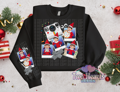 Say Cheese Elf T-Shirt/Crewneck