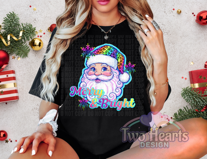 Santa Glow T-Shirt/Crewneck