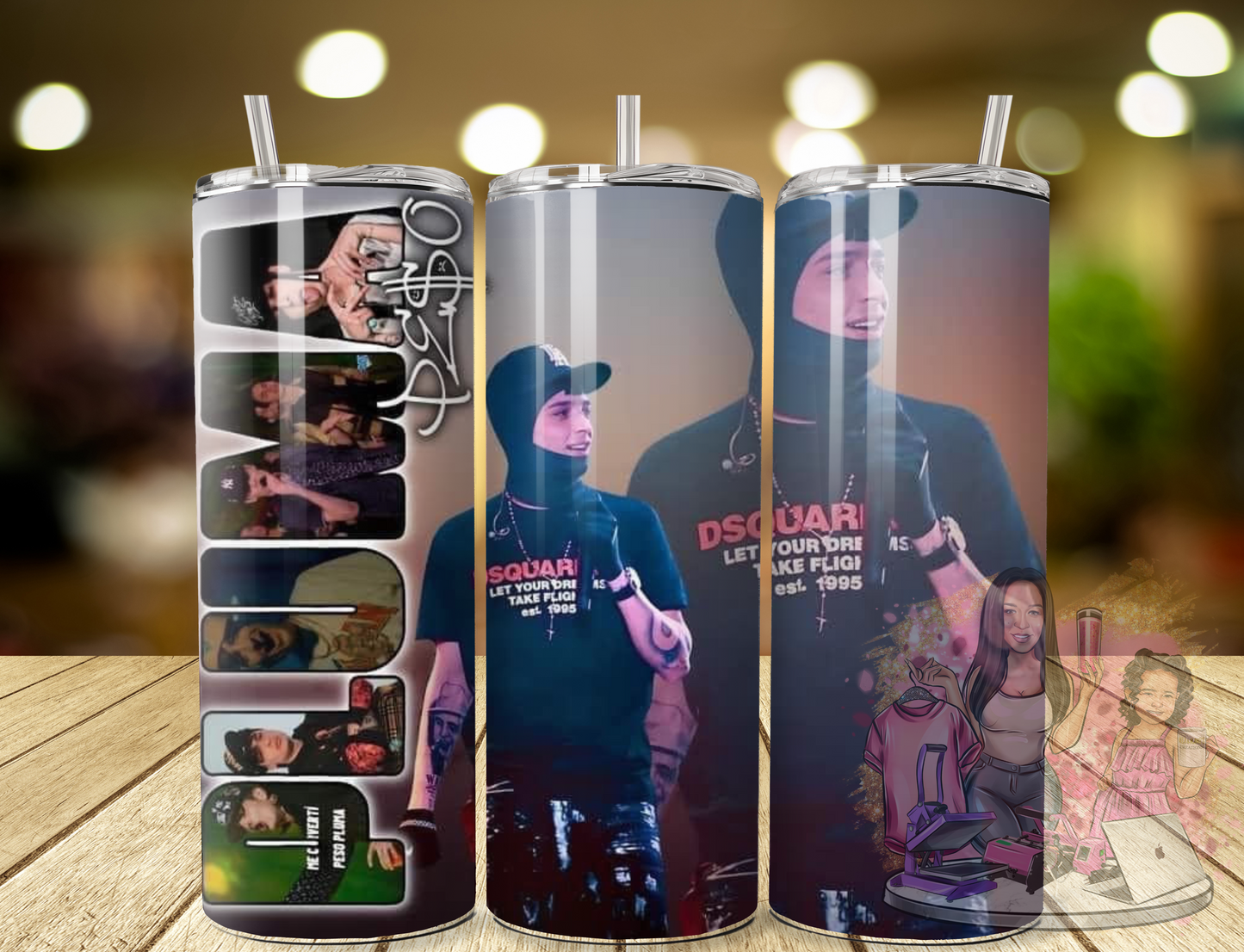 Peso Pluma 20ozTumbler