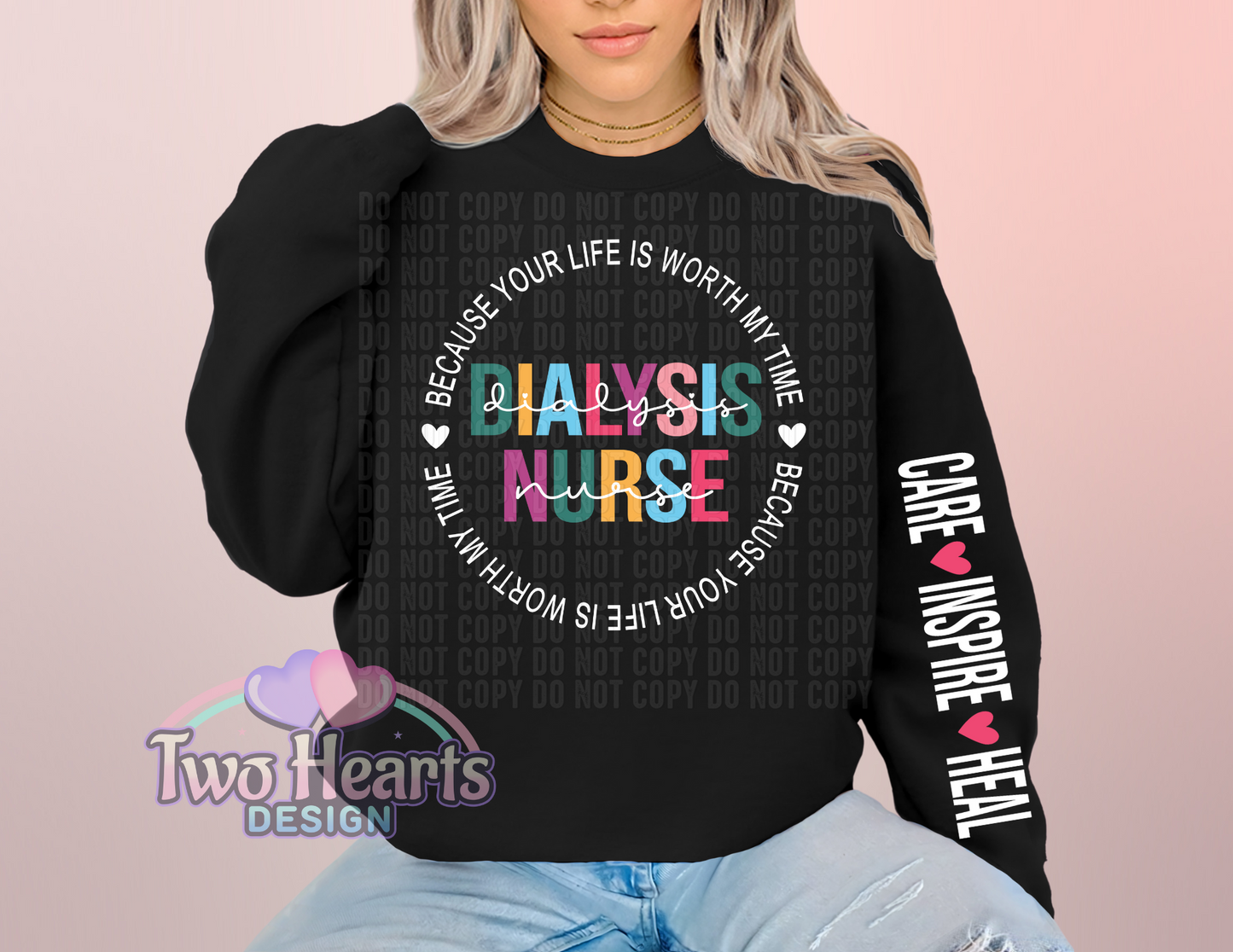 Your life is worth it Dialysis T-Shirt/Crewneck