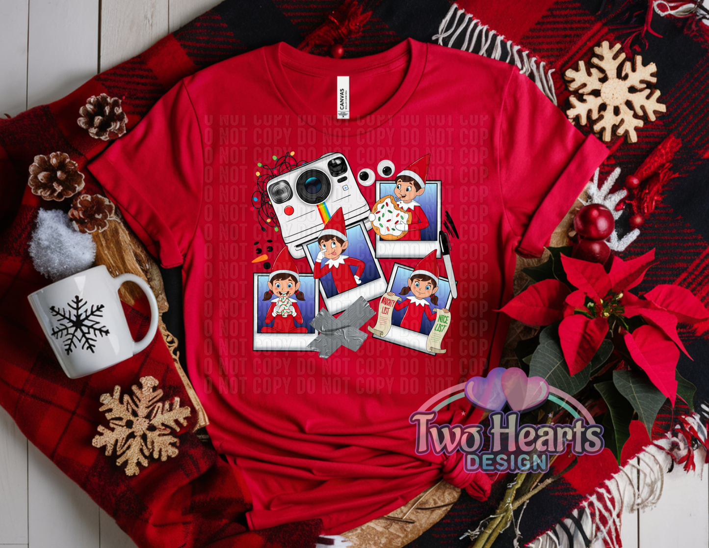 Say Cheese Elf T-Shirt/Crewneck