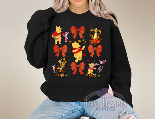 Fall Pooh Crewneck/T-Shirt