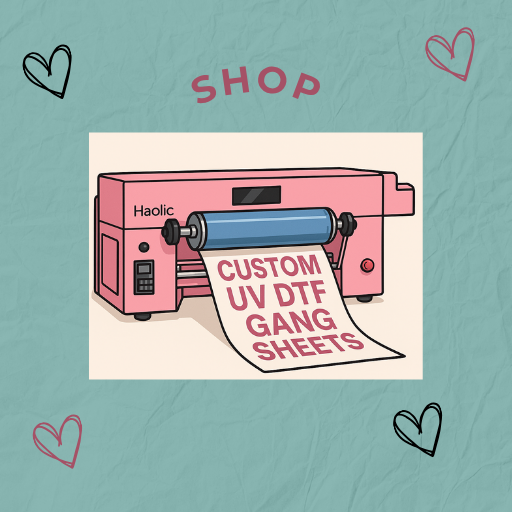 Custom UV DTF Gang Sheet