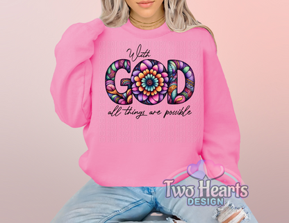 With God T-Shirt/Crewneck