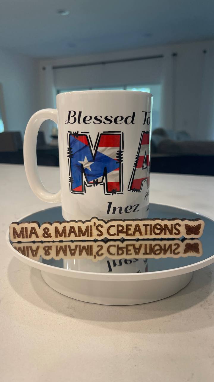 Mothers Day Flag 15oz Mug