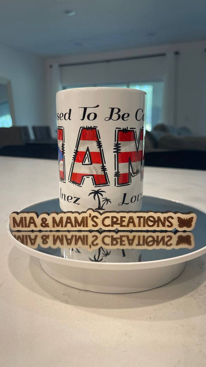 Mothers Day Flag 15oz Mug