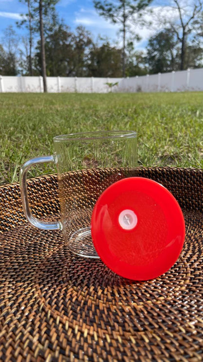 GOD IS SO MUCH BIGGER Jelly lid Glass Mug