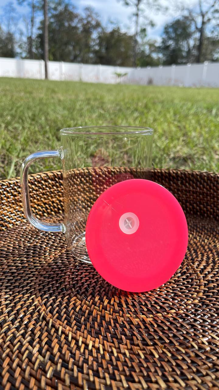 Manana Sera Bonito Jelly lid Glass Mug