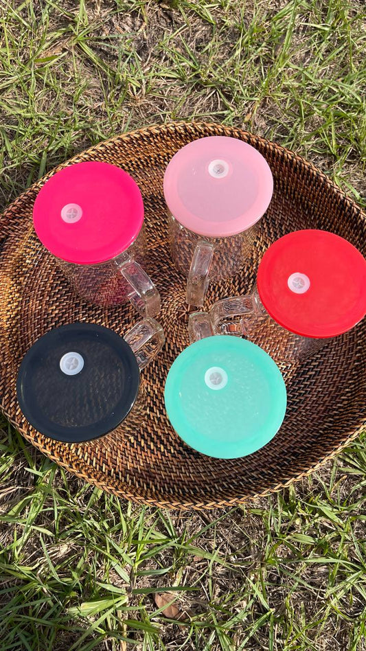 17oz Glass mug (choose your UVDTF Wrap)