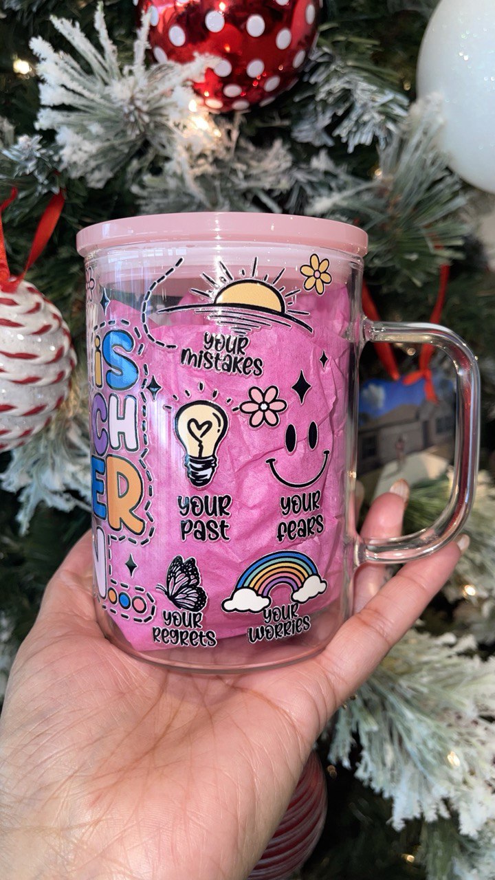 GOD IS SO MUCH BIGGER Jelly lid Glass Mug